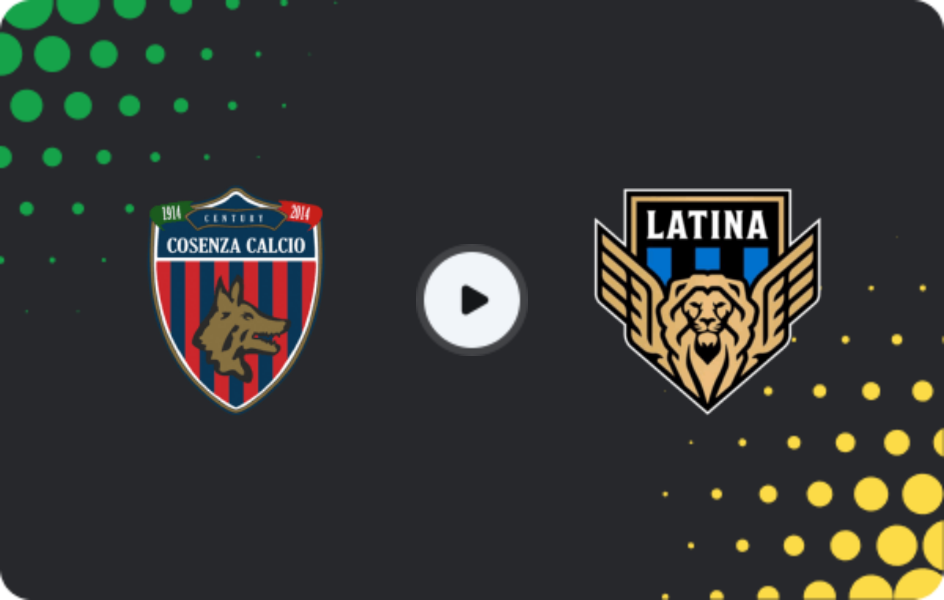 Де дивитися Козенца - Латіна, Серія C - Група C, 22.03.2026