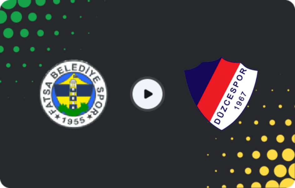 Де дивитися Фатса Беледієспор - Дюздеспор, 3-я Ліга - Група 3, 25.03.2026
