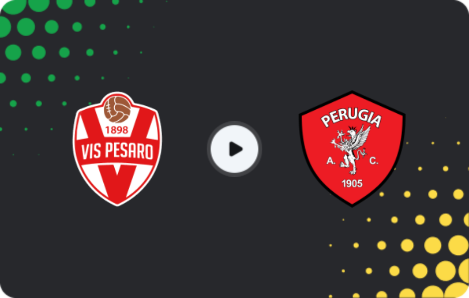 Де дивитися Віс Пезаро - Перуджа, Серія C - Група B, 29.03.2026
