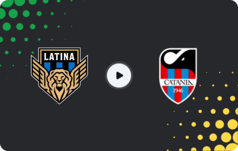 Де дивитися Латіна - Катанія, Серія C - Група C, 29.03.2026