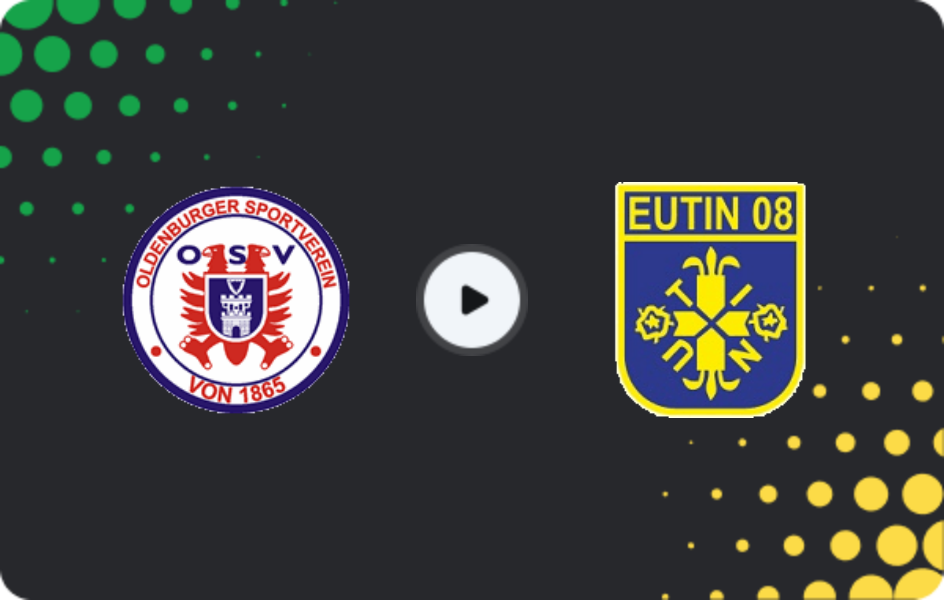 Де дивитися Олденбургер СВ   - Еутінер СВ  , Оберліга - Шлезвіг-Гольштейн, 01.04.2026