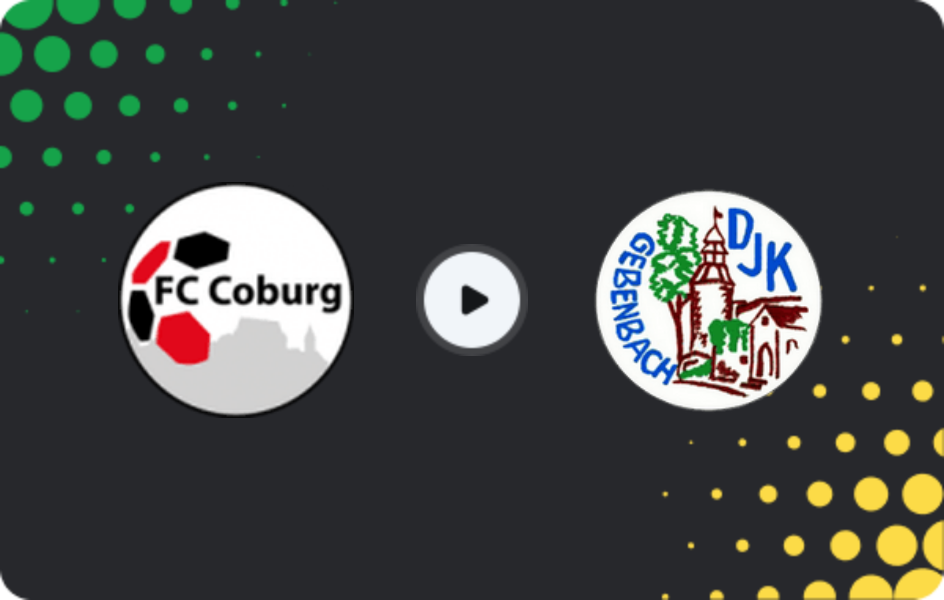 Де дивитися Кобург - Гебенбах  , Оберліга - Баварія Північ, 02.04.2026