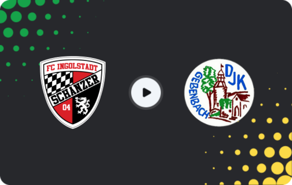Де дивитися Інгольштадт II - Гебенбах  , Оберліга - Баварія Північ, 11.04.2026
