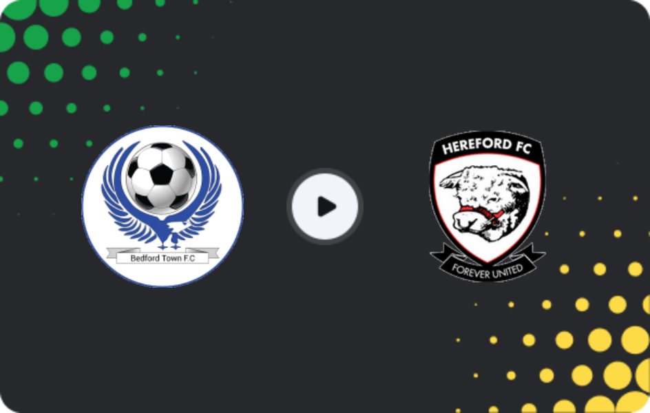 Де дивитися Бедфорд Таун - Герефорд, Національна ліга - Північ, 11.04.2026