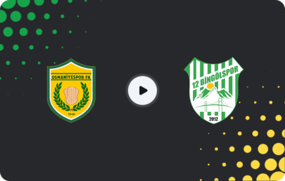 Де дивитися Османієспор - 12 Бінгельспор, 3-я Ліга - Група 2, 12.04.2026