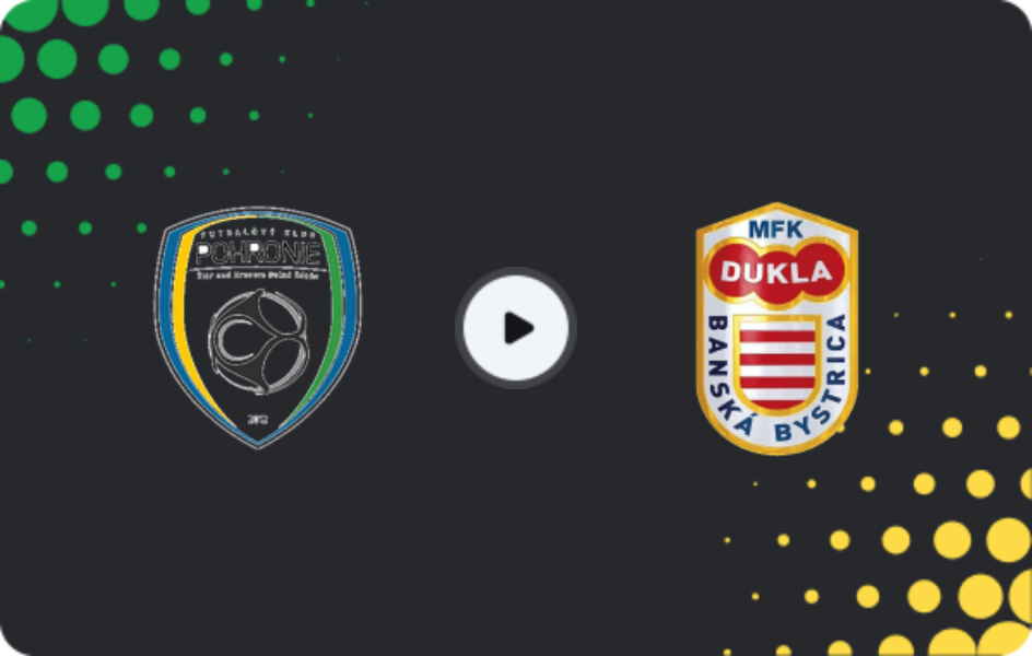 Де дивитися Погроньє - Дукла Банська-Бистриця, Друга ліга, 21.04.2026