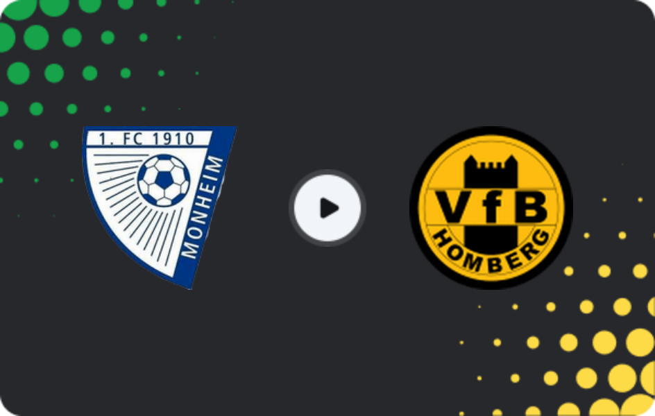 Де дивитися Монгайм - Гомберг, Оберліга - Нижній Рейн, 26.04.2026