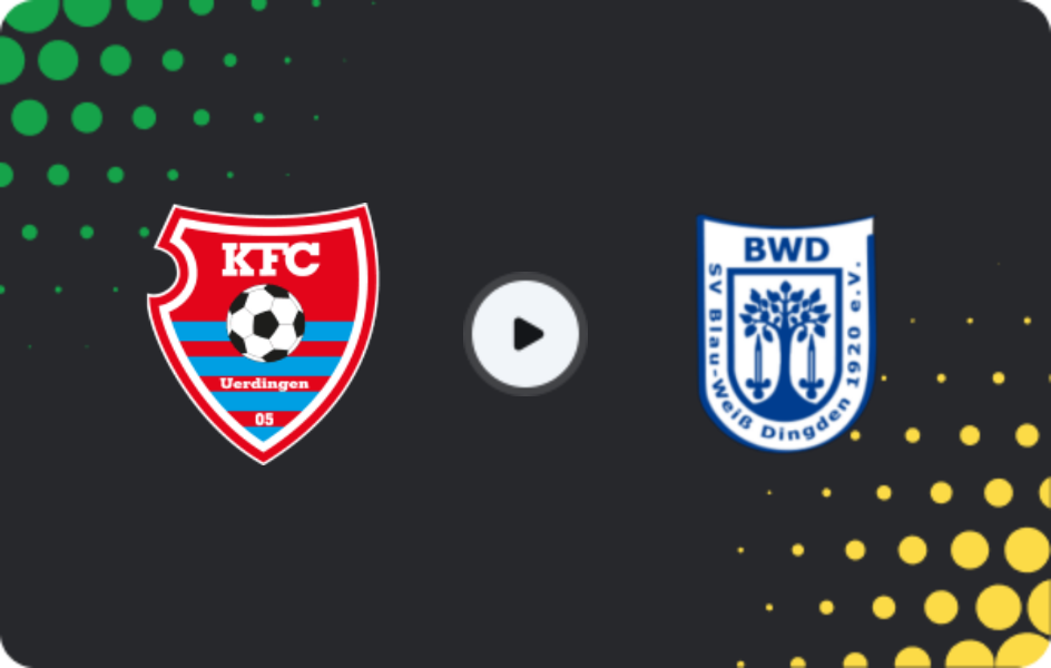 Де дивитися КФК Уердінген 05 - BW Дінгден, Оберліга - Нижній Рейн, 02.05.2026