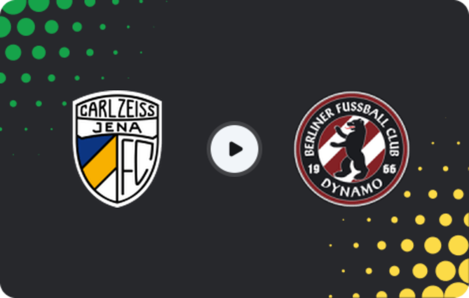Де дивитися Карл Цайс Єна - БФК Динамо, Регіоналліга - Північно-Схід, 03.05.2026