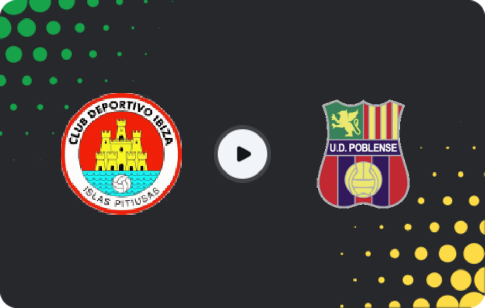 Де дивитися Ібіца Іслас Пітіусас - Побленсе, Сегунда Федерасьон - Група 3, 03.05.2026