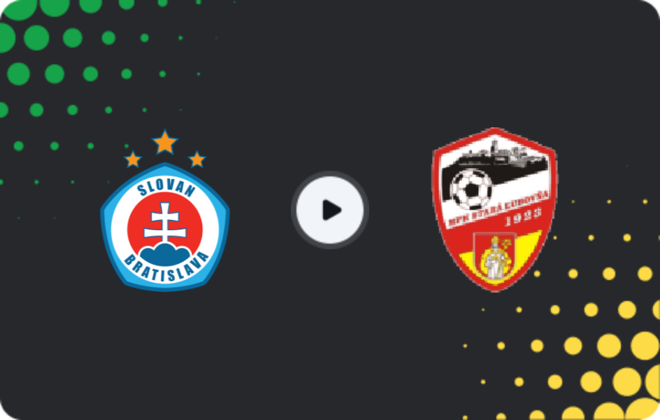 Де дивитися Слован Братислава II - Стара Любовня, Друга ліга, 09.05.2026