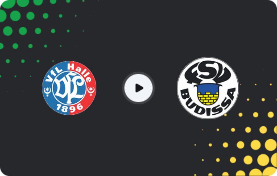 Де дивитися ВфЛ Галле - Будісса Баутцен, Оберліга NOFV-Південь, 10.05.2026