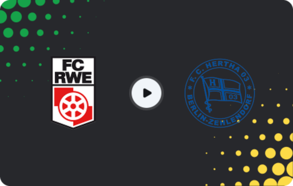 Де дивитися Рот-Вайс Ерфурт - Герта Целендорф, Регіоналліга - Північно-Схід, 10.05.2026