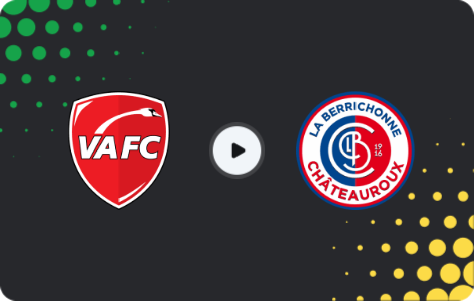 Де дивитися Валансьєн - Шатору, Національний чемпіонат, 15.05.2026