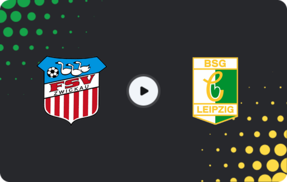 Де дивитися Цвікау - БСГ Хемі Лейпциг, Регіоналліга - Північно-Схід, 16.05.2026