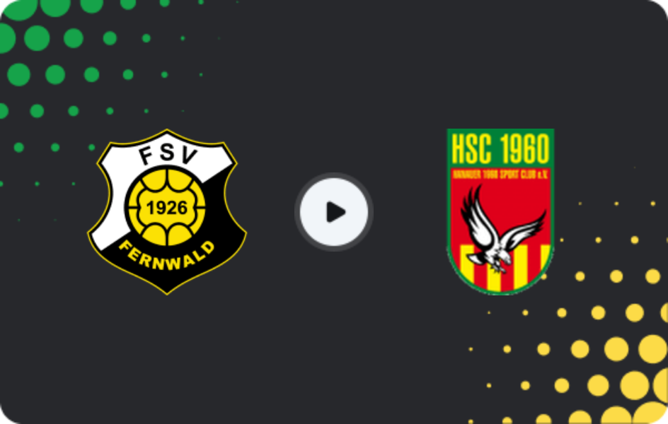 Де дивитися Фернвальд   - 1960 Ганау, Оберліга - Гессен, 30.05.2026