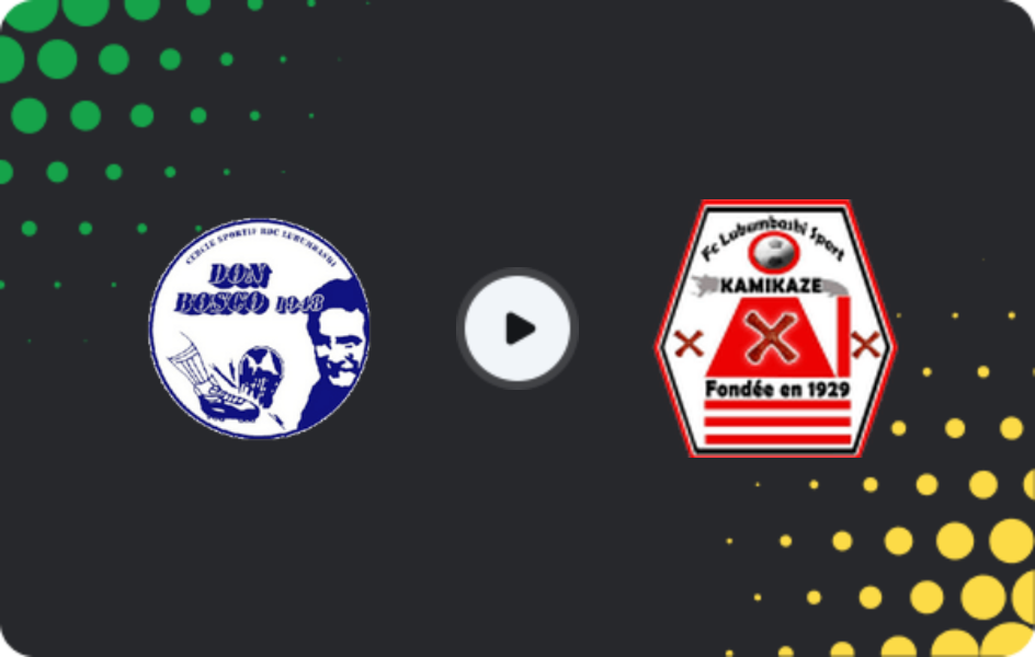 Де дивитися Дон Боско - Лубумбаші Спорт, Ligue 1, 18.01.2026