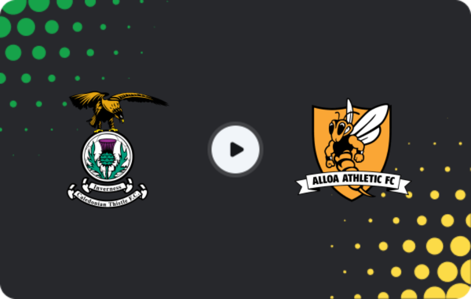 Де дивитися Інвернесс КТ - Аллоа Атлетік, Ліга Один, 24.01.2026