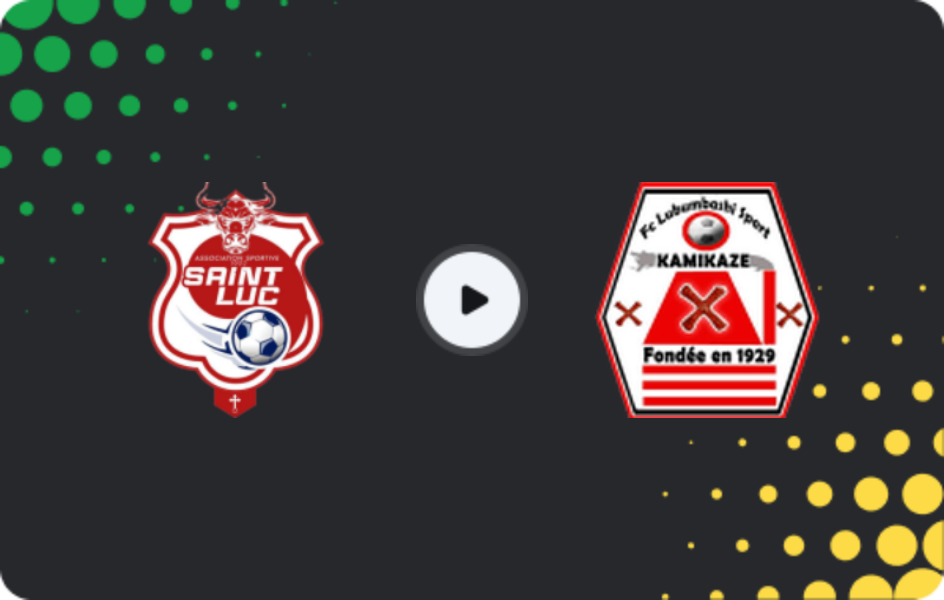 Де дивитися Сент-Люк - Лубумбаші Спорт, Ligue 1, 07.02.2026