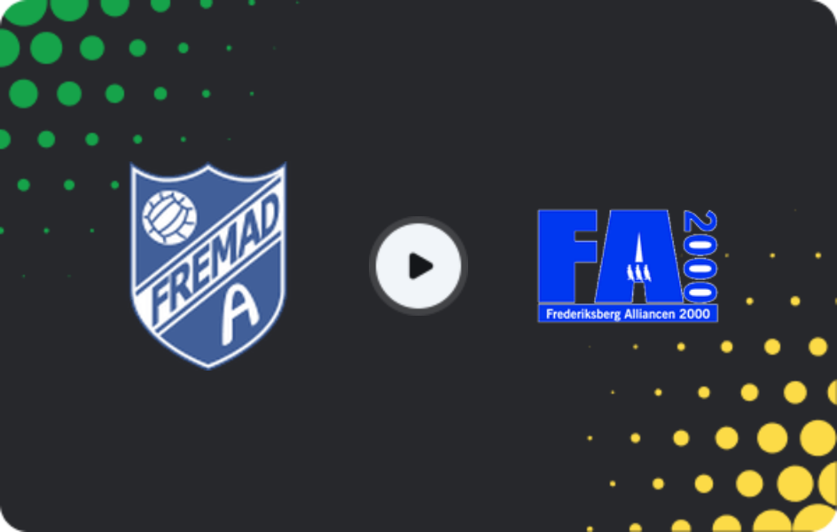 Де дивитися Фремад Амагер - ФА 2000, Товариські матчі клубів, 21.02.2026