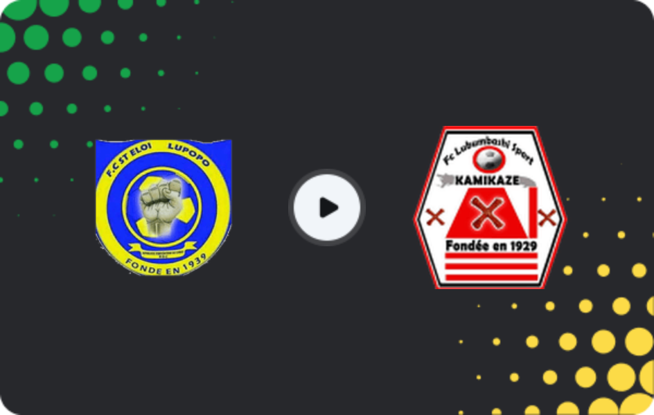 Де дивитися Сен Елуа Лупопо - Лубумбаші Спорт, Ligue 1, 24.02.2026
