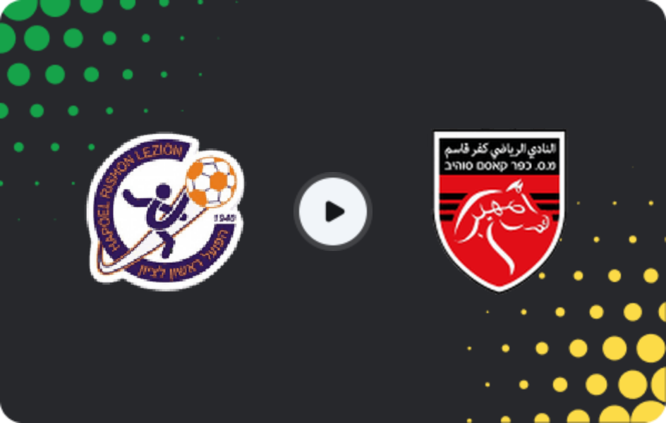 Де дивитися Хапоель Рішон ле-Ціон - Кафр Касім, Ліга Леуміт, 06.03.2026