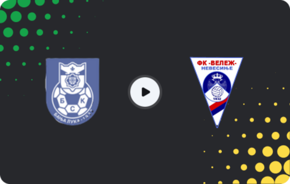 Де дивитися БСК Баня-Лука - Вележ Невесінє, 1-ша ліга - РС, 07.03.2026