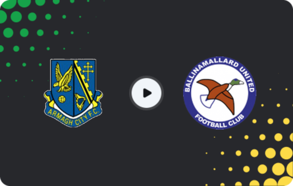 Де дивитися Арма Сіті - Баллінемаллард Юнайтед, Чемпіоншип, 07.03.2026