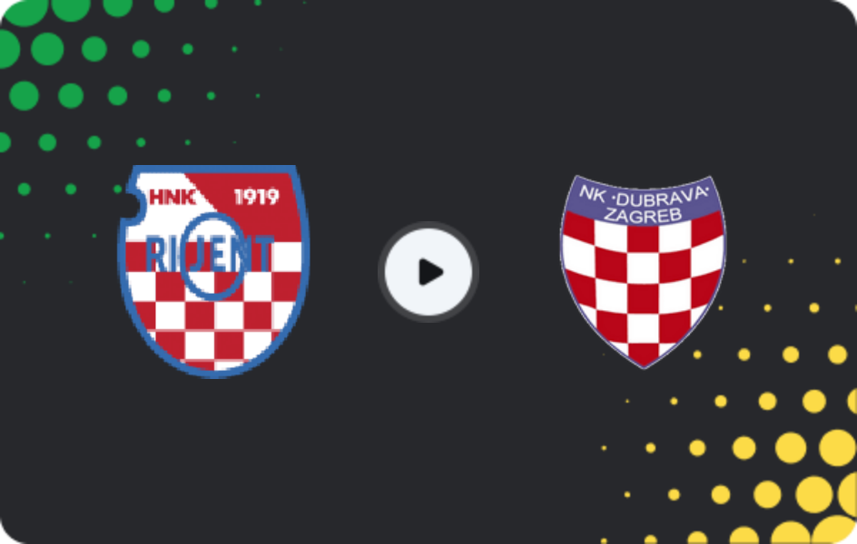 Де дивитися Орієнт 1919 - Дубрава Загреб, Перша ліга, 07.03.2026