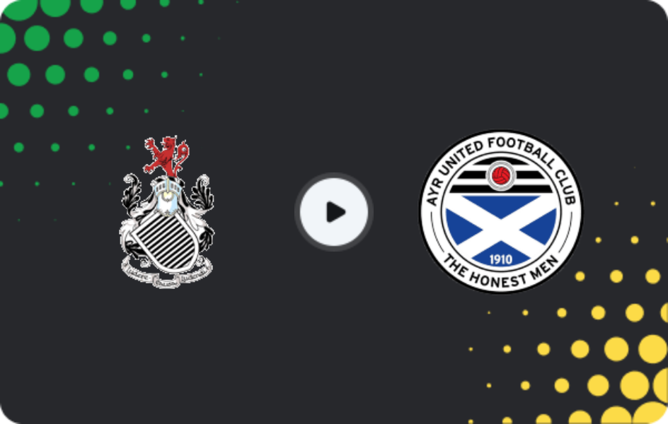 Де дивитися Квінс Парк - Ейр Юнайтед, Чемпіонат, 14.03.2026