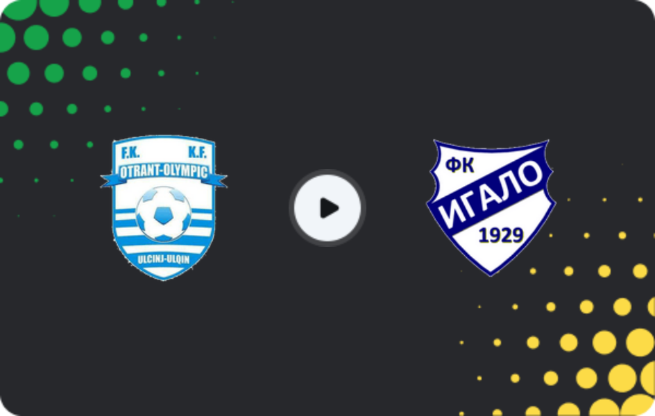 Де дивитися Отрант-Олімпік - Ігало, Друга ліга, 18.03.2026