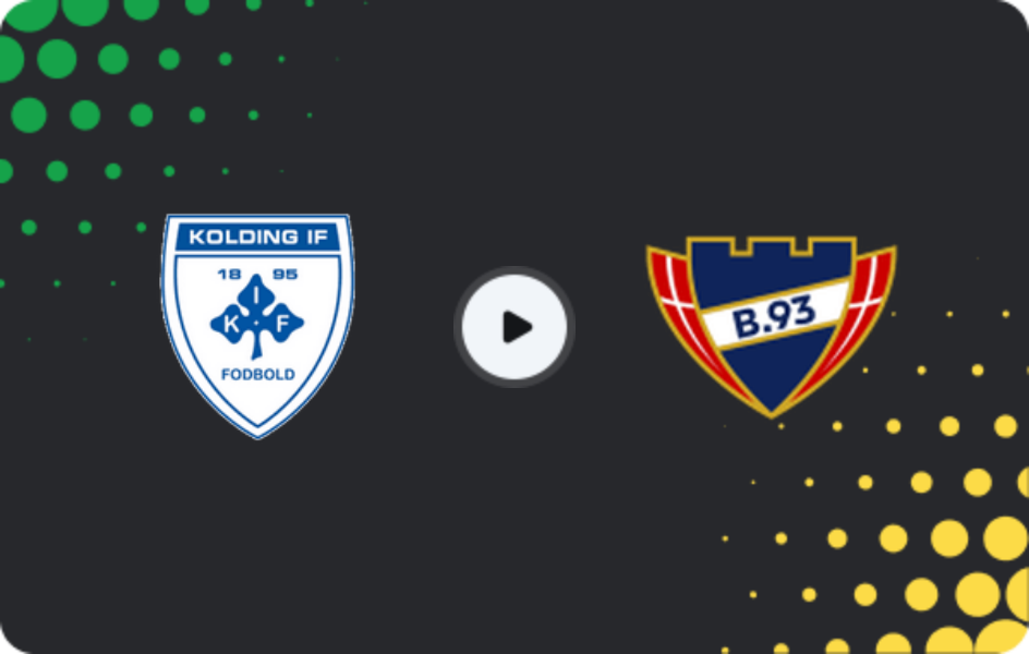 Де дивитися Кольдінг - Б 93, 1-й Дивізіон, 21.03.2026