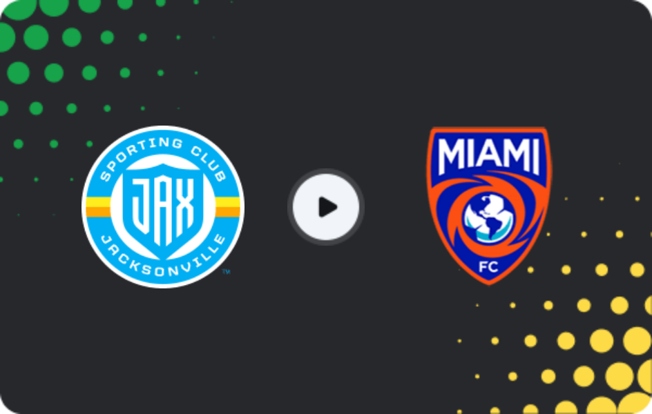 Де дивитися Спортінг Джакс - Маямі FC  , USL Чемпіоншип, 25.03.2026