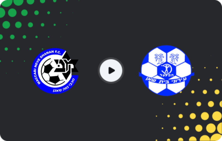 Де дивитися Маккабі Неве Шаанан   - Хапоель Бейт-Шеан  , Ліга Алеф, 03.04.2026