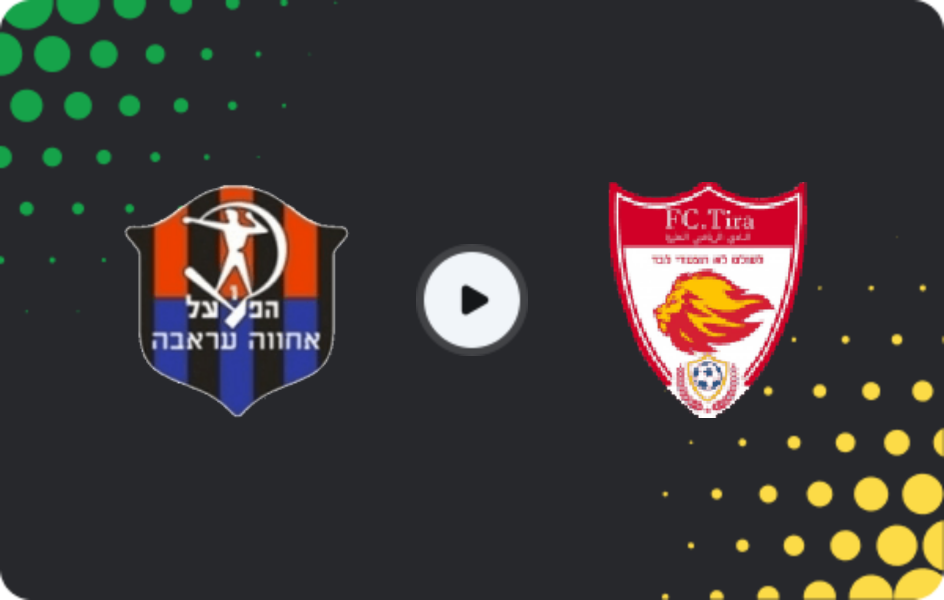 Де дивитися Hapoel Ironi Arraba - Тіра, Ліга Алеф, 03.04.2026
