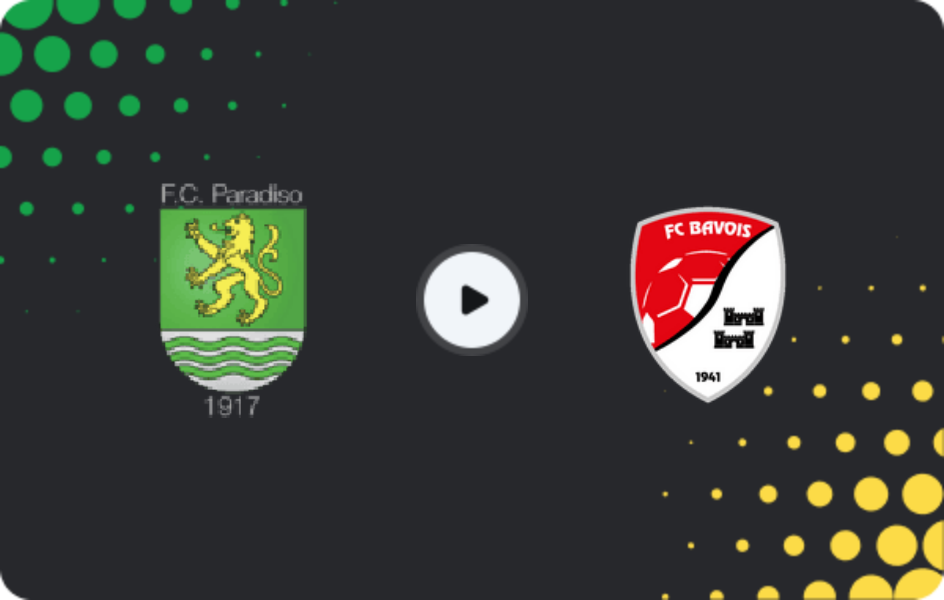 Де дивитися Парадісо - Бавуа, 1-а Ліга Промоушен, 04.04.2026