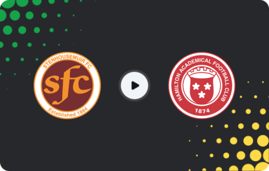 Де дивитися Стенгаусмур - Гамільтон Академікал, Ліга Один, 04.04.2026