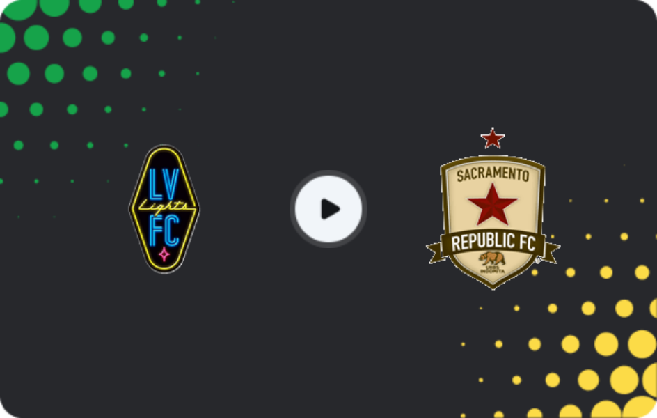 Де дивитися Лас-Вегас Лайтс - Сакраменто Репаблік, USL Чемпіоншип, 11.04.2026