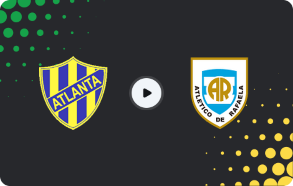 Де дивитися Атланта - Атлетіко де Рафаела  , Примера Насьональ, 16.05.2026