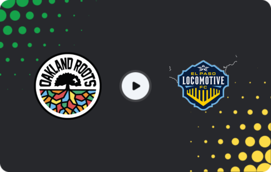 Де дивитися Окленд Рутс - Ель-Пасо Локомотив, USL Чемпіоншип, 09.05.2026