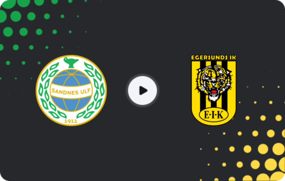 Де дивитися Саннес Ульф - Егерсунн, 1-й дивізіон, 15.05.2026