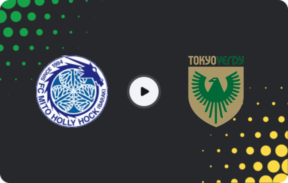 Де дивитися Міто Голліхок - Токіо Верді, Джей-ліга 1, 16.05.2026