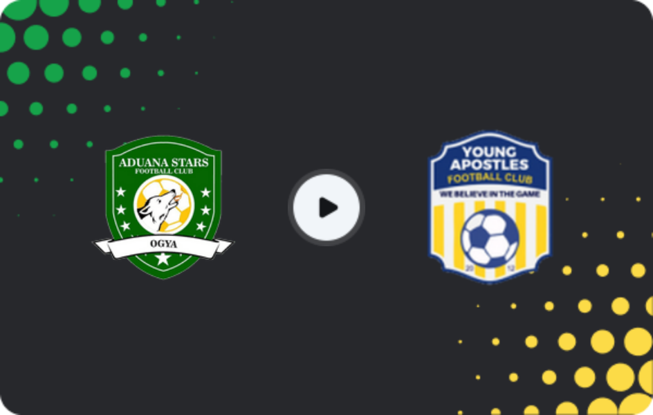 Де дивитися Адуана Старс - Янг Апостлс, Прем'єр-ліга, 17.05.2026