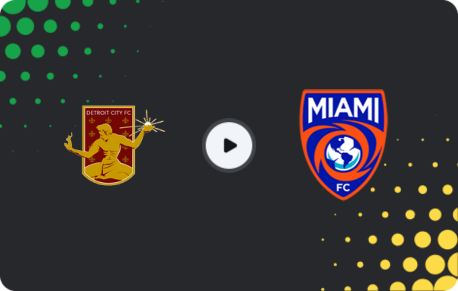 Де дивитися Детройт Сіті - Маямі FC  , USL Чемпіоншип, 20.05.2026