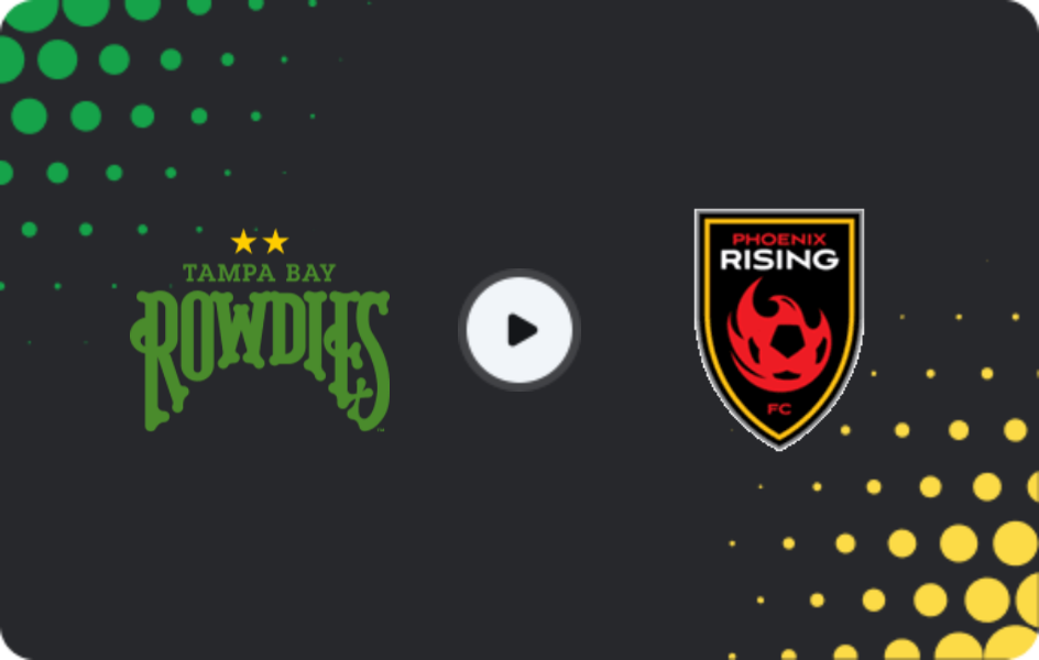 Де дивитися Тампа Бей Роудіс - Фінікс Райзінг, USL Чемпіоншип, 23.05.2026
