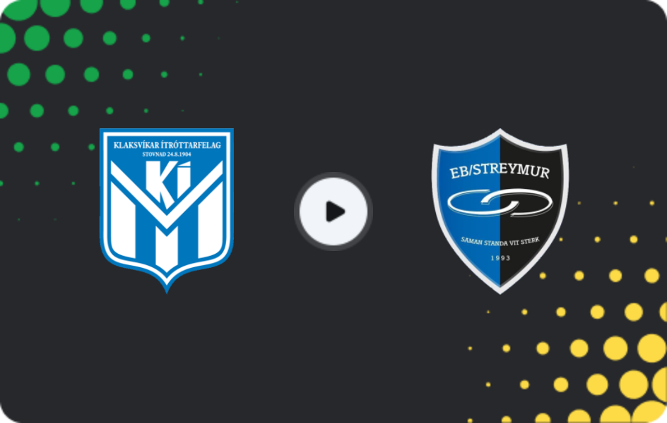 Де дивитися Клаксвік - Стреймур  , Мейстардейлдін, 30.05.2026