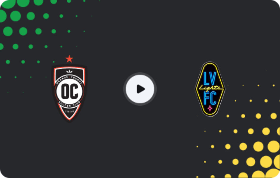 Де дивитися Орандж Каунті - Лас-Вегас Лайтс, USL Чемпіоншип, 20.06.2026