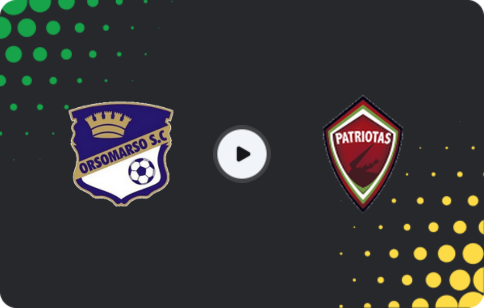 Де дивитися Орсомарсо - Патріотас, Примера Б, 10.02.2026