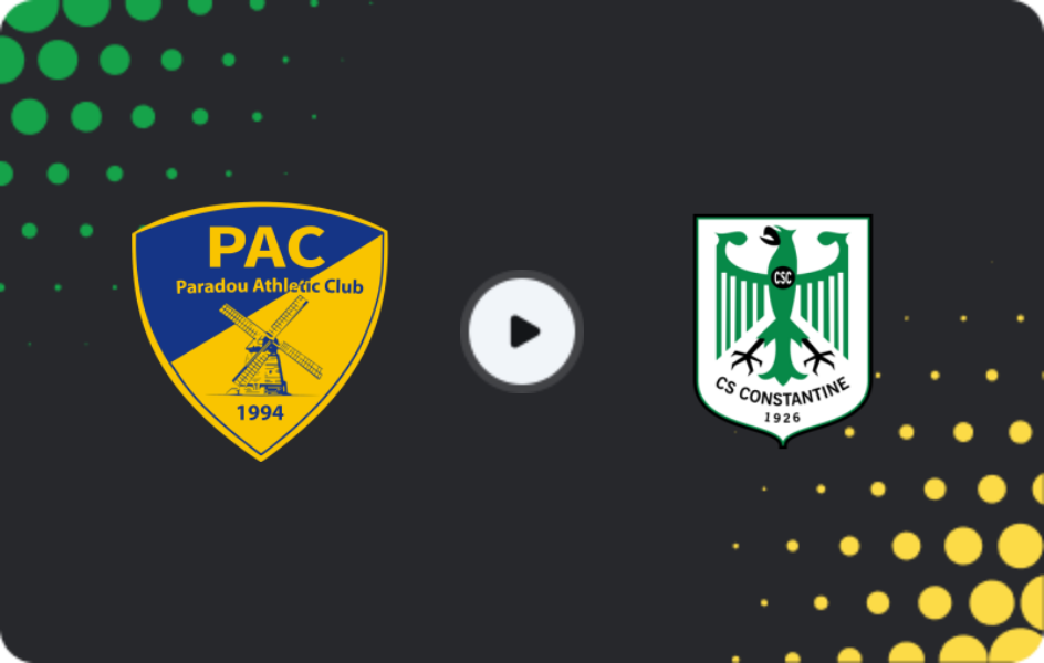 Де дивитися Параду - КС Константіна, Ліга 1, 09.05.2026