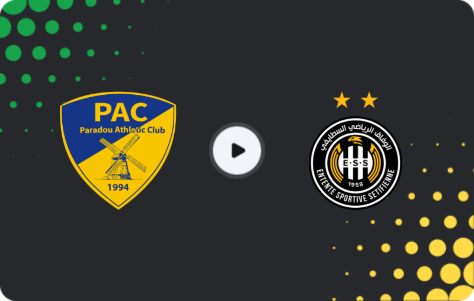 Де дивитися Параду - ЄС Сетіф, Ліга 1, 22.05.2026